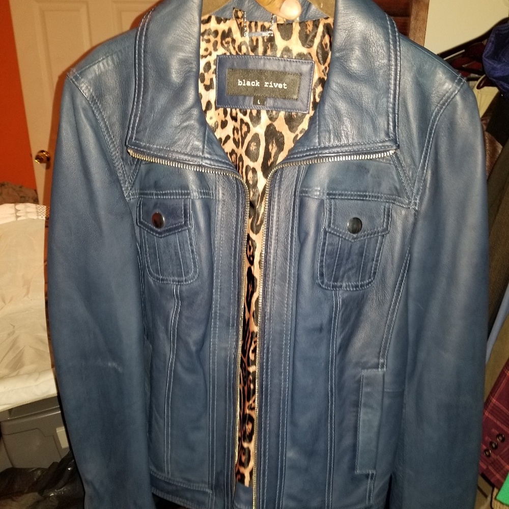 Leather Moto Jacket